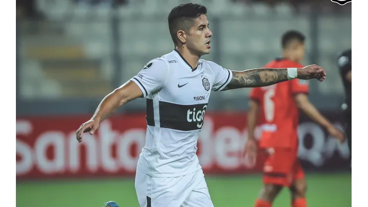 Jorge Recalde, el autor del gol de Olimpia.
