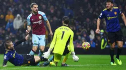 Así le anotaron a Manchester United.