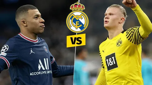 Kylian Mbappé y Erling Haaland, las obsesiones del Real Madrid.