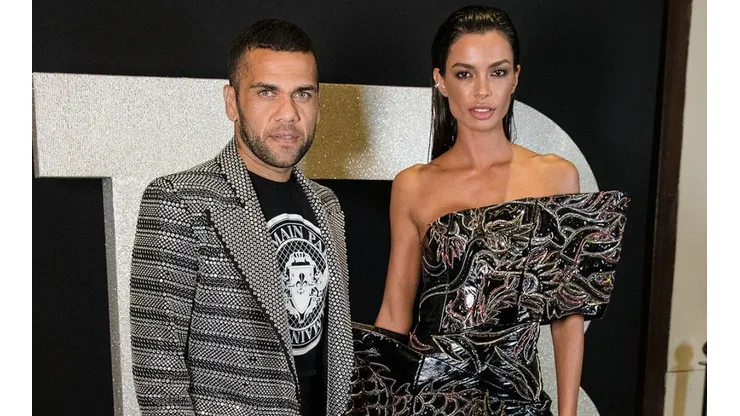 Alves y Sanz en evento público.