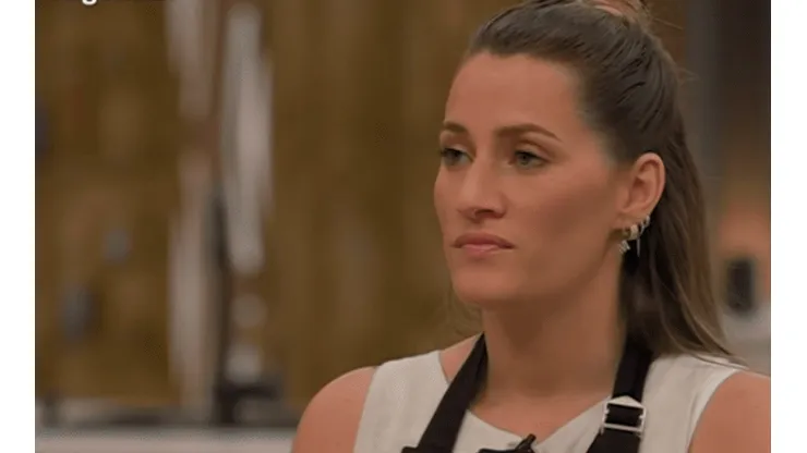 Mica Viciconte tuvo un fuerte cruce con uno de los jurados de MasterChef (foto: captura de pantalla).