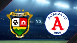 Santa Tecla vs. Alianza FC.