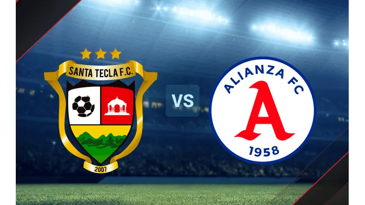 Santa Tecla vs. Alianza FC.