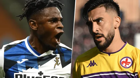 Atalanta vs. Fiorentina por la Copa Italia (Fotos: Getty).