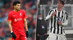 Luis Díaz y Dusan Vlahovic, de los más caros del invierno.