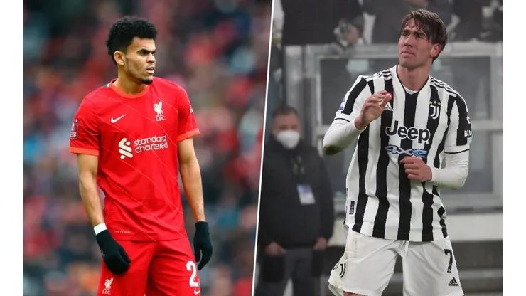 Luis Díaz y Dusan Vlahovic, de los más caros del invierno.