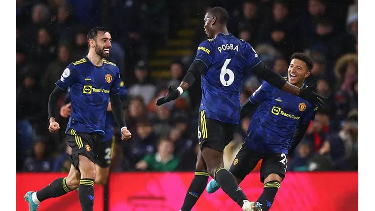 Festejo de Paul Pogba.