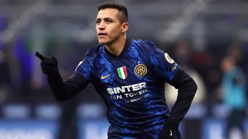 Alexis metió un gol kilométrico y al ángulo en la Copa Italia