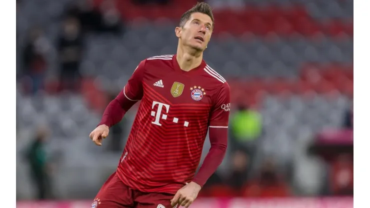 Robert Lewandowski, delantero del Bayern Munich.