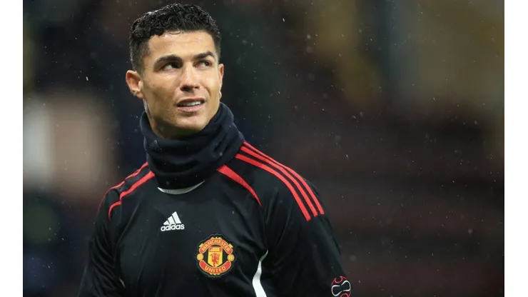 Cristiano Ronaldo en un encuentro con Manchester United.