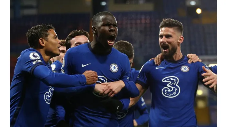 Kurt Zouma, en medio de una tormenta.