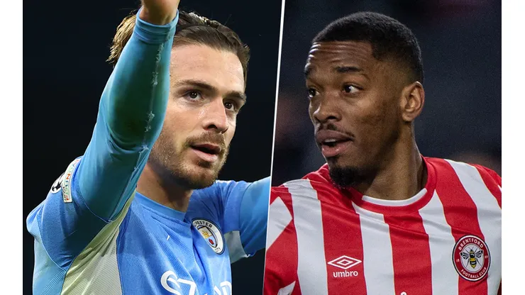Manchester City vs. Brentford por la Premier League (Fotos: Getty).