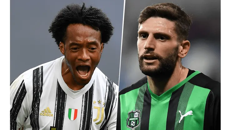 Juventus vs. Sassuolo por la Copa Italia (Fotos: Getty).