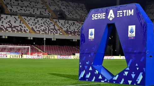 Logo de la Serie A de Italia.