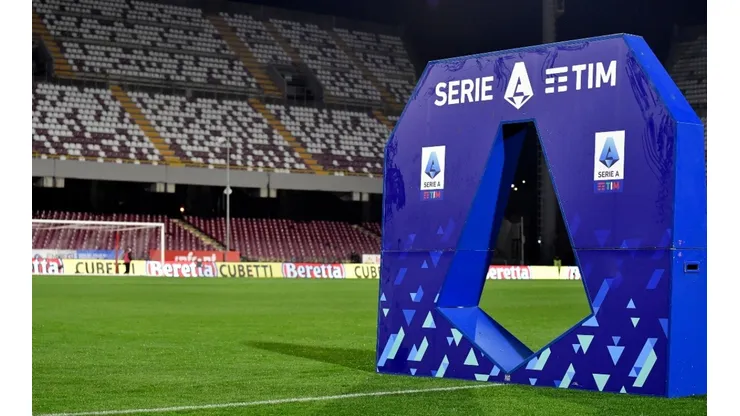 Logo de la Serie A de Italia.