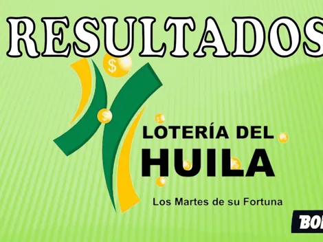 ◉ Lotería del Huila: RESULTADO FINAL AQUÍ | Sorteo 4523 del martes 8 de febrero: números ganadores