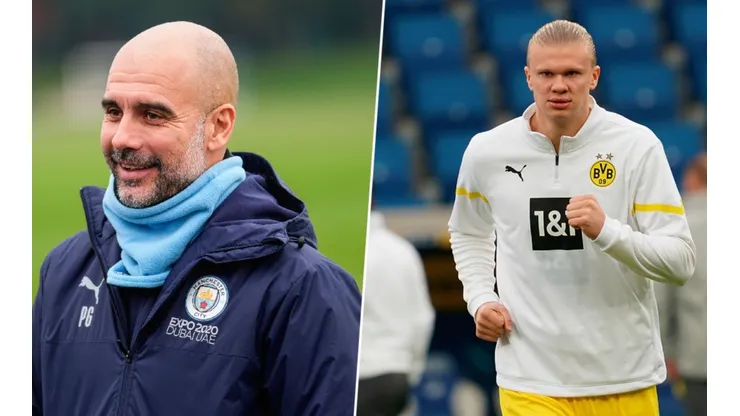 Pep Guardiola, Erling Haaland