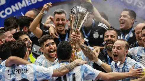 Argentina, campeona de la Copa América de futsal.