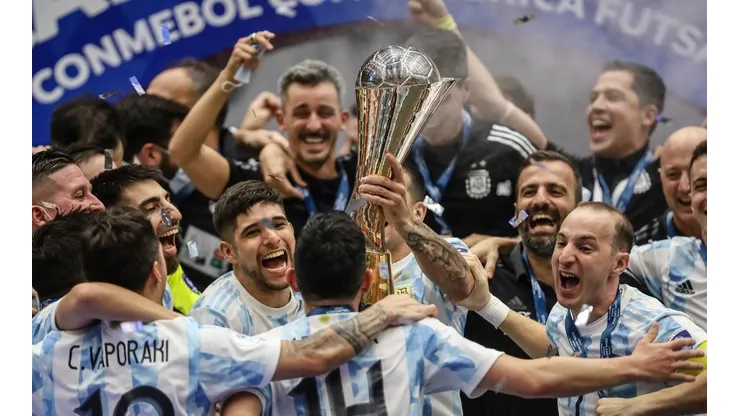 Argentina, campeona de la Copa América de futsal.