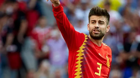 Gerrad Piqué en Rusia 2018