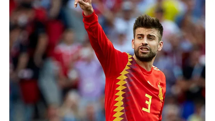 Gerrad Piqué en Rusia 2018
