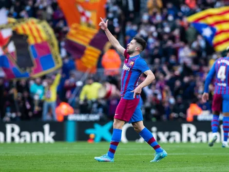 La reacción de Jordi Alba a su golazo: "Le he pegado como nunca"