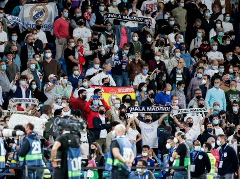 Así recibió el Bernabéu a Ancelotti tras la derrota en la Copa del Rey