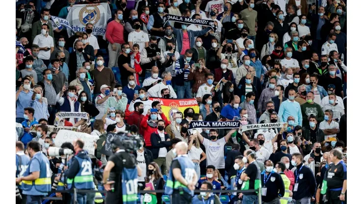 Fans del Real Madrid.