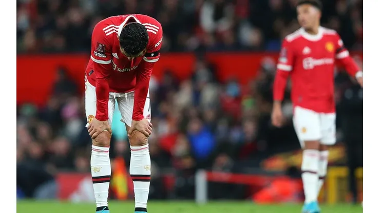 Manchester United lamenta.