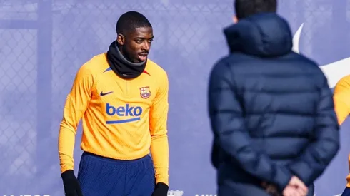 Xavi indulta a Dembélé, pese a que no seguirá en Barcelona.