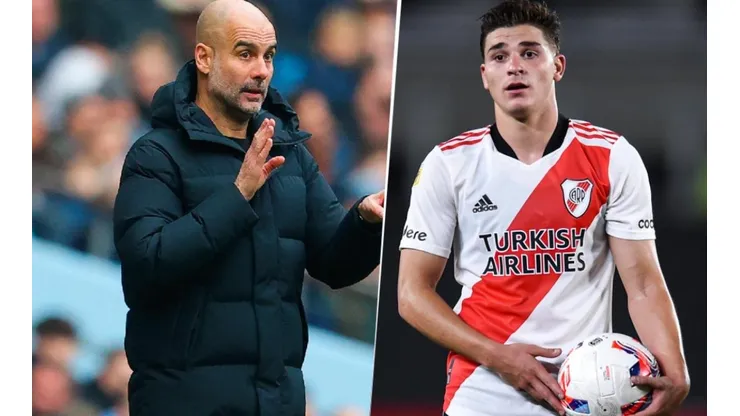 Pep Guardiola habló sobre Julián Álvarez y su fichaje.