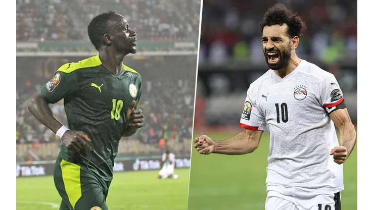 Sadio Mané y Mohamed Salah, estrellas de Senegal y Egipto.