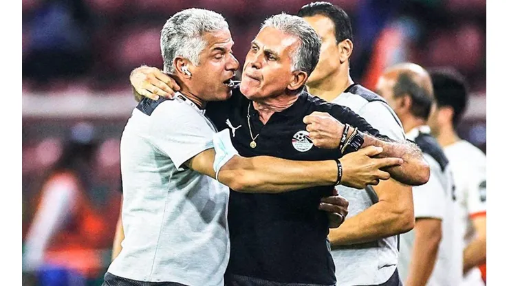 Carlos Queiroz con Egipto.