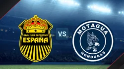 Real España vs. Motagua.