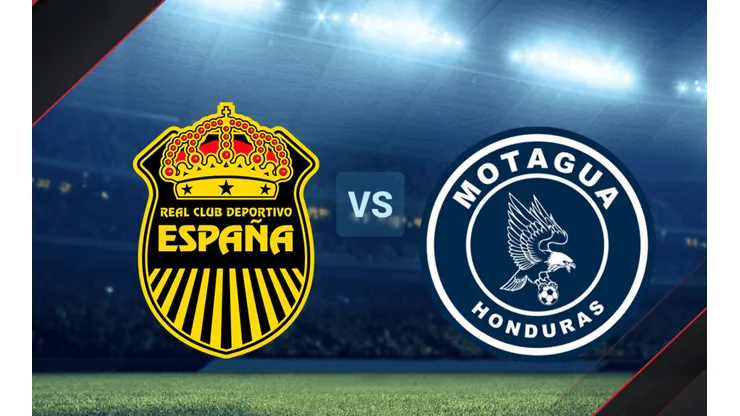 Real España vs. Motagua.