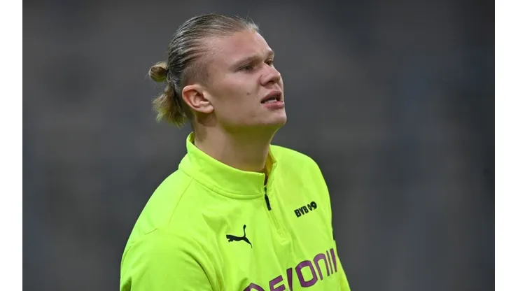 Erling Haaland, delantero del Borussia Dortmund.