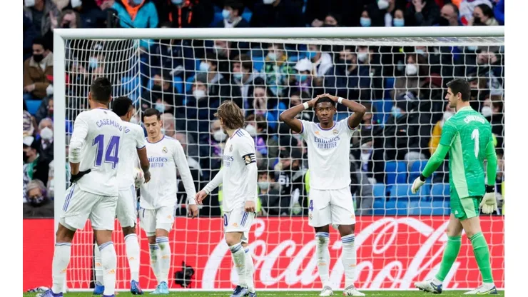 Jugadores del Real Madrid.
