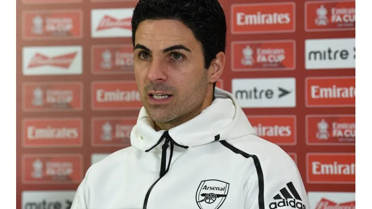 Mikel Arteta, entrenador del Arsenal.
