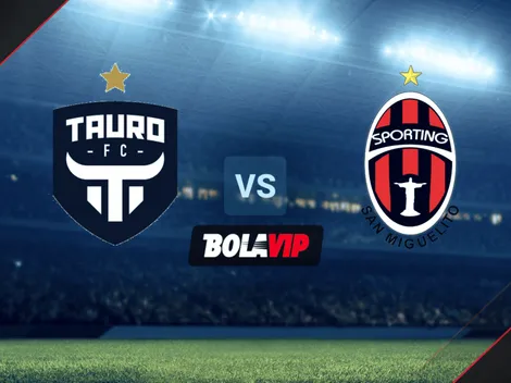 Tauro FC vs. Sporting San Miguelito por la Liga Panameña 2022