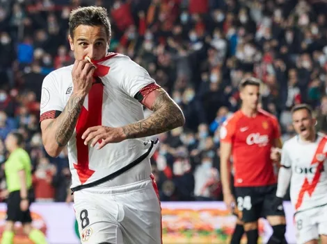 Hace historia: Rayo Vallecano, a semifinales de Copa del Rey por el argentino Trejo