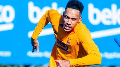 Aubameyang tiene una estadística contra Real Madrid que ilusiona en Barcelona.