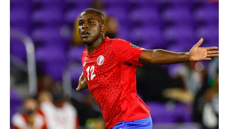 Joel Campbell, el autor del gol.