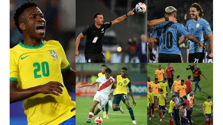 Algunos de los protagonistas de la jornada de Eliminatorias Conmebol.