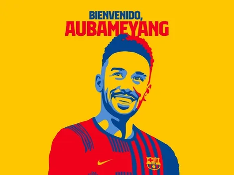 Ya es oficial: Aubameyang es nuevo jugador de Barcelona