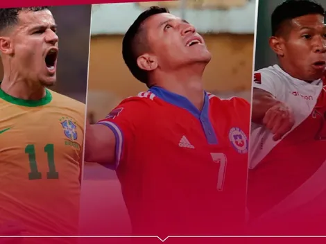 El once ideal de la fecha 16 de las Eliminatorias Conmebol