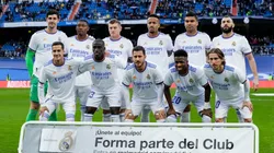 Jugadores del Real Madrid.