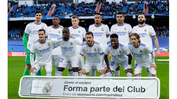 Jugadores del Real Madrid.