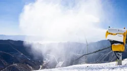 Nieve artificial al 100% en Pekín 2022