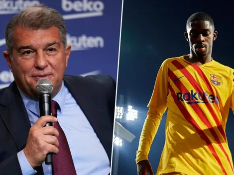 Laporta: "Será difícil que Dembélé vuelva a jugar"