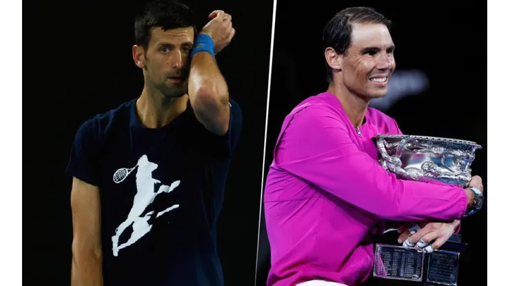 A Djokovic no le agradó nada el título de Nadal en Australia.